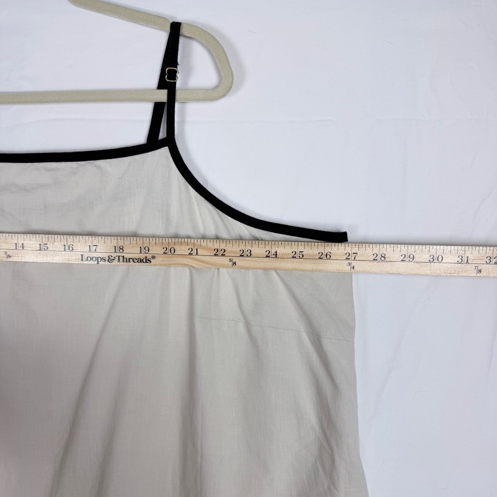 Ava and Viv Shift Dress Sleeveless 3X Cotton Lightweight Beach Coastal Summer - Picture 5 of 8